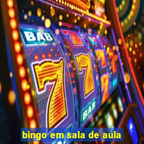 bingo em sala de aula